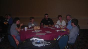 Enjoying the Food