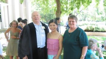 Dr. Russell, Carol Cooper and Wnny