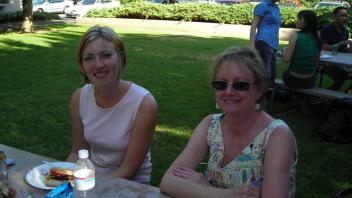 Coutney Kruse and Karen Jo Hunter