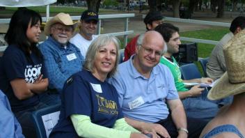 Charlie Bamforth and Mary Delaney