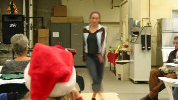 Ann Dragich taps a tune