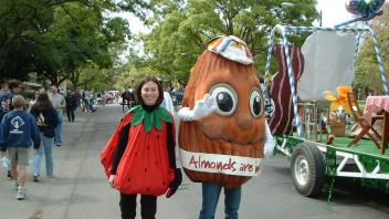 Kristen with the Almond