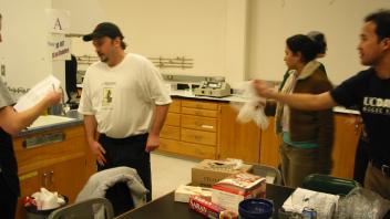 Kevin Johnson leads the class