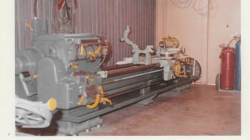 1965, 12' Machine Lathe - Lab, PP, Shop Equip