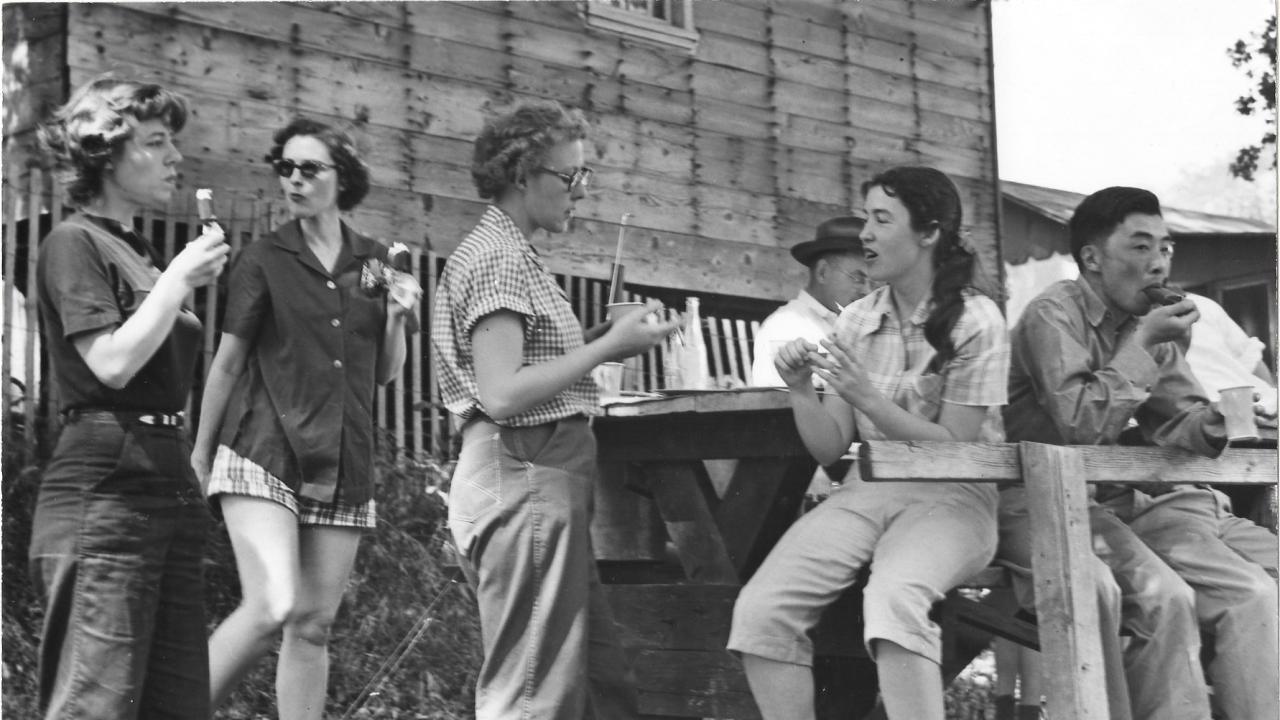 FST Department picnic, undated, 1950s