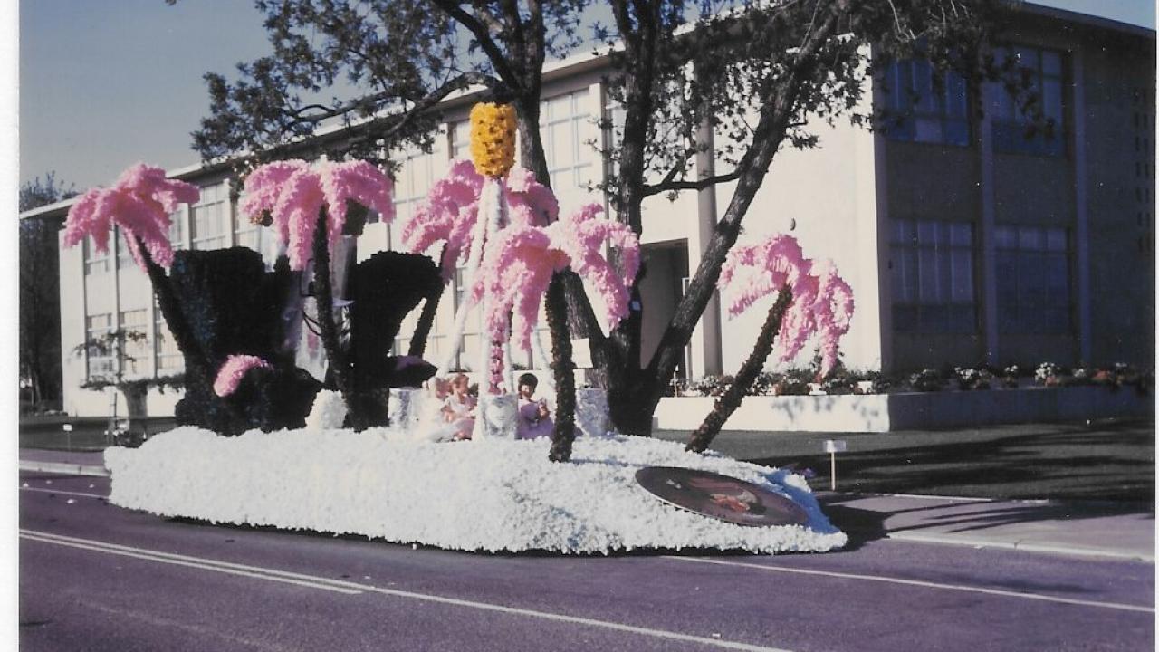 1958 Food Technology Picnic Day Float, color