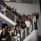 Students on the Stairs