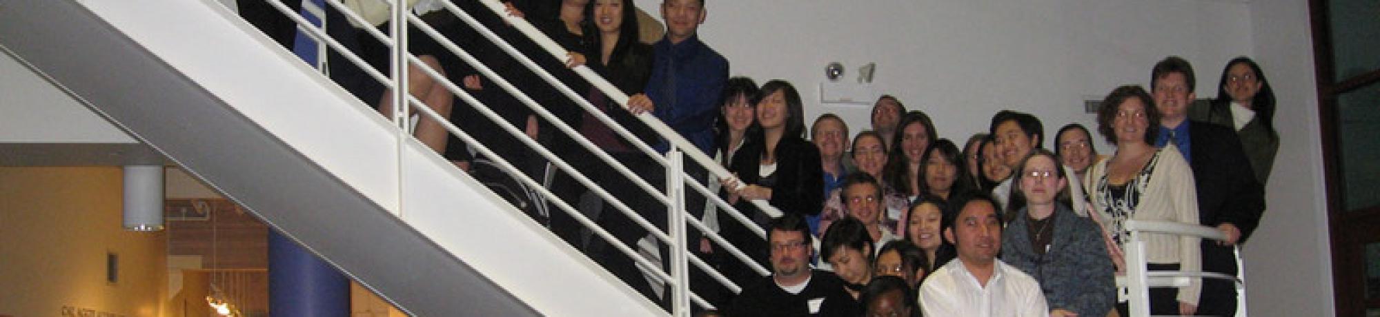 Students on the Stairs